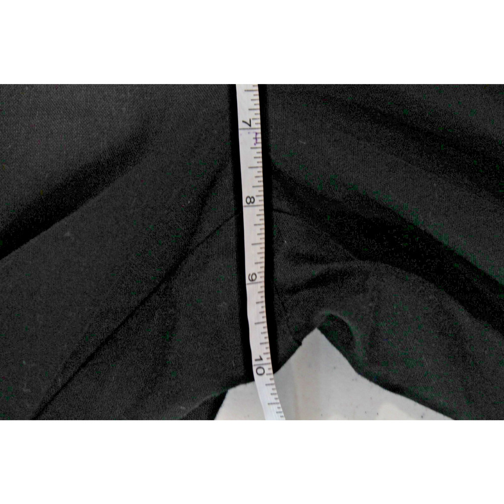 J Crew Linen Blend Pants Womens size 10 Black Drawstring Pockets Cropped Pull-on - Picture 10 of 12
